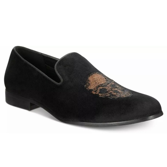 INC International Concepts Other - INC Men's Nova Velvet Slip ON SHOES BLACK